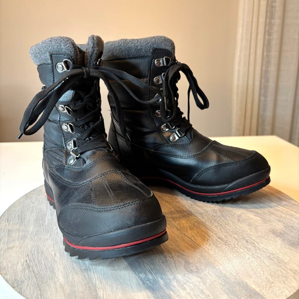 Cougar Canada Chamonix Women's Winter Boots Size 8M Black Waterproof Insulated